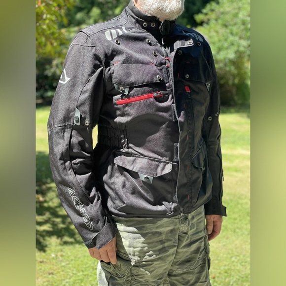 Acerbis Jacket Motorcycle Black XL - Picture 3 of 9